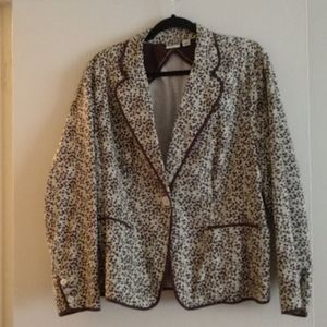 blazer-denim weight 100% cotton